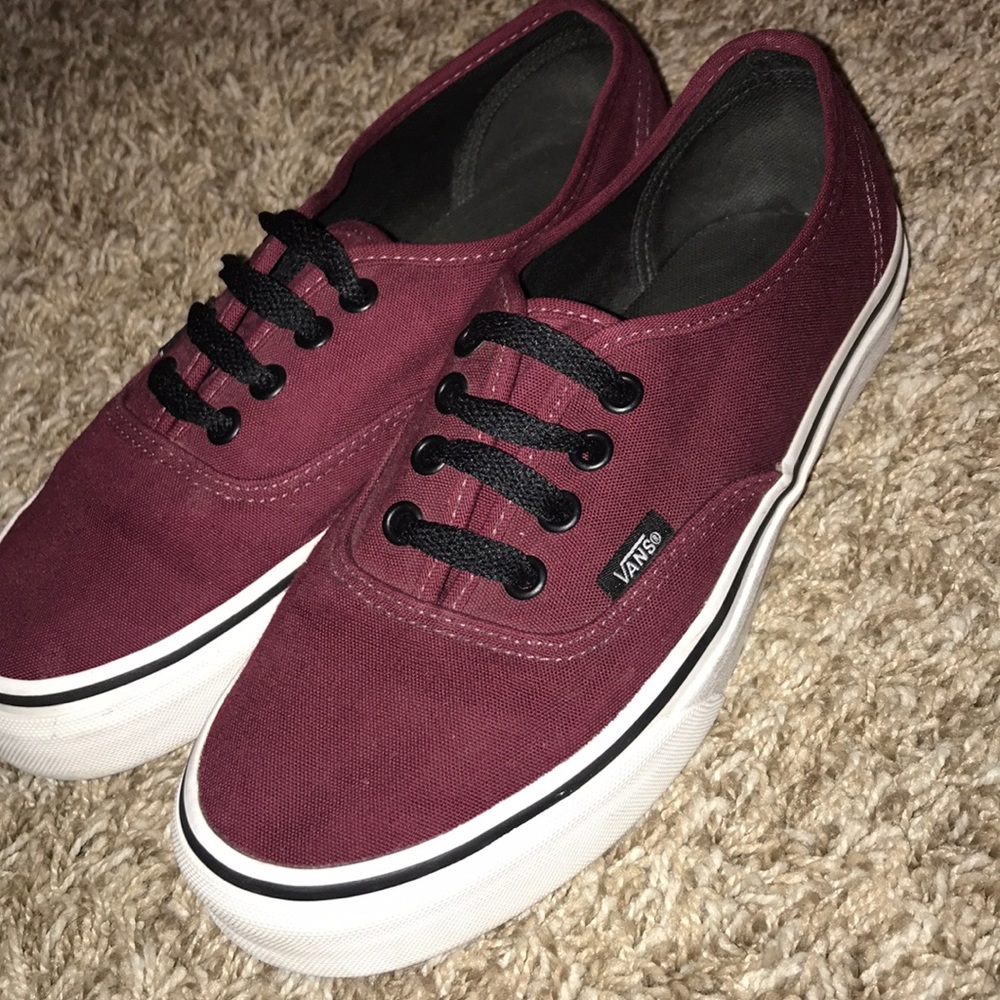 Maroon Vans
